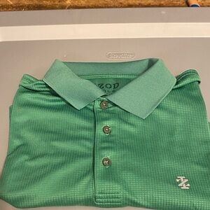 Izod Men's Polo Shirt in Vibrant Green